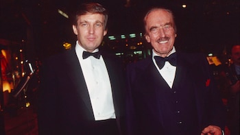 Donald, con su padre, Fred (Shutterstock)