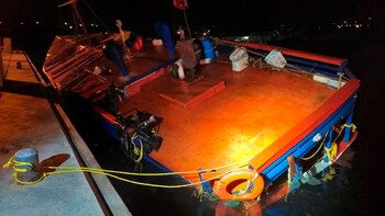 El barco “Gaviota Dorada” zarpó desde Venezuela hacia Curazao