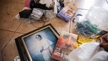 Una fotografía del arzobispo Anthony Apuron (AP Photo/David Goldman)