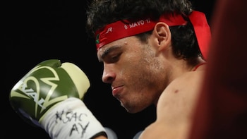 El “hijo de la leyenda” volverá al cuadrilátero tras más de dos años sin pelear oficialmente (Foto: AFP)