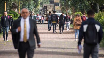 La comunidad estudiantil pidió mayores garantías para poder asistir a clases (Foto: FES Acatlán)