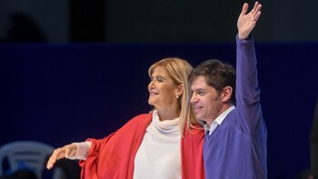 Kicillof junto a Verónica Magario,