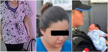 La mujer se vistió de enfermera, puso al bebé en la maleta y salió del hospital Fotos: Especial