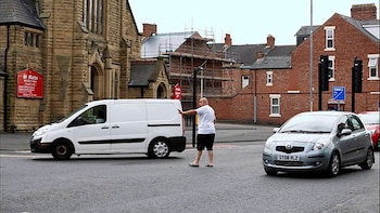 Los semáforos también se vieron