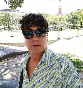 Guido: selfie meses antes de