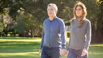 Macri junto a Juliana Awada este sábado