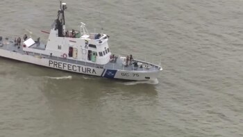 Las búsquedas además incluyeron embarcaciones