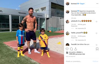 El posteo de la Pulga