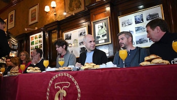 El desayuno de Martín Lousteau,