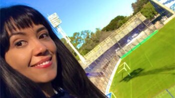 Gisele Ferreyra, la periodista platense