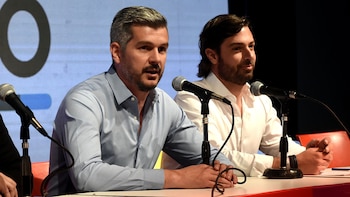 Marcos Peña y Federico Salvai