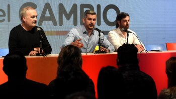 Marcos Peña y Federico Salvai,