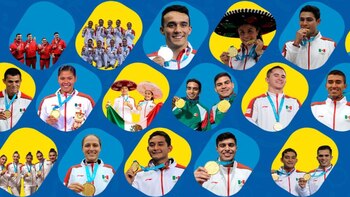 Entre medallas de oro, plata