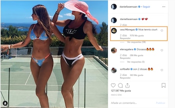 “Bonita cancha de tenis”, el