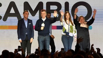 Mauricio Macri, María Eugenia Vidal,