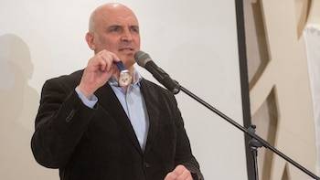 José Luis Espert se mostró