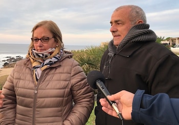 Zully Ramos y José Luis Rodríguez (foto: cortesía lapalomadiariodigital.com)