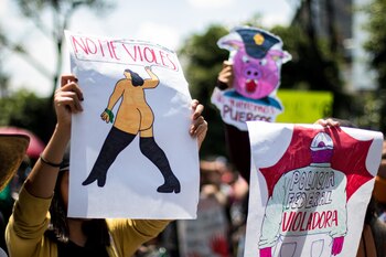 Ernestina Godoy apoyó a la