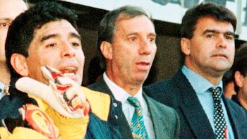Diego Maradona, Carlos Bilardo y