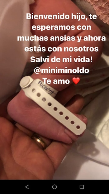 La imagen que Puchetta compartió