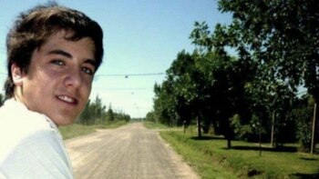 El joven futbolista Fabbricio Zulatto, la víctima