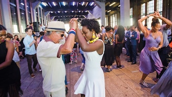 Programa de baile en la