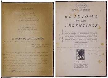 Primera edición de “El idioma