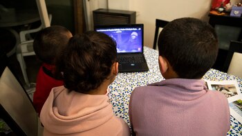 Los hermanitos vivían en un