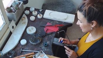 Francina Gaveglio nació con una