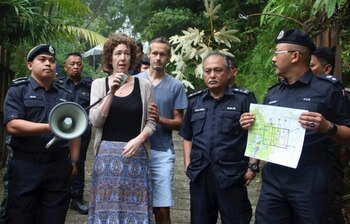 La madre de Nora durante