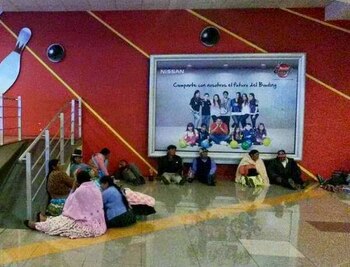 La foto de la estación