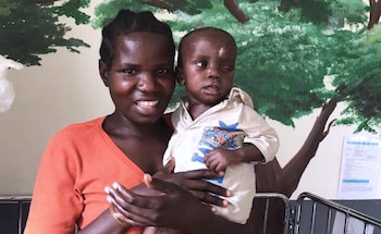 Alí y su madre, Harriet,