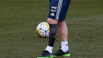 La zurda de Lionel Messi