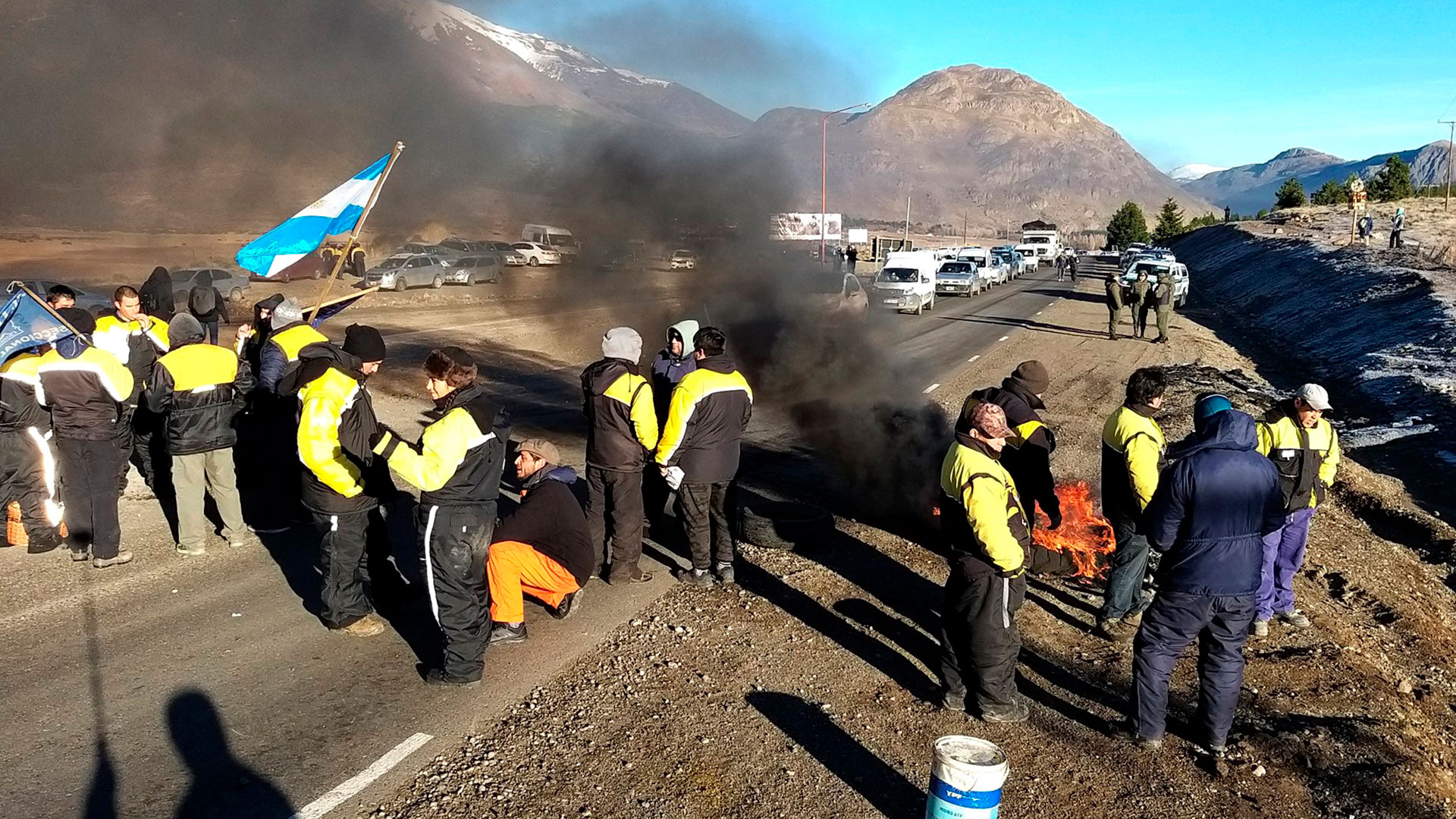 Una de los cortes de