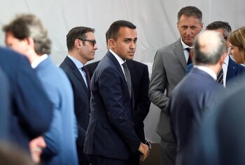 El viceprimer ministro Luigi Di