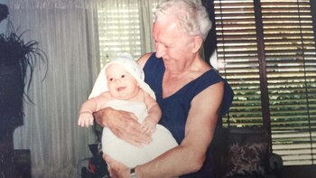 Marliese, la nieta predilecta, con