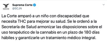 El anuncio de la Corte