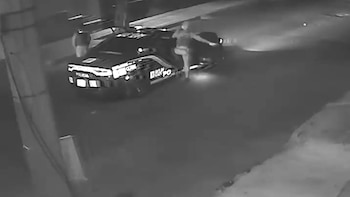 nueve minutos después de que