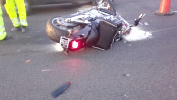Un motociclista perdió la vida en el accidente vial.