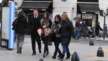 Larissa Riquelme y el abogado