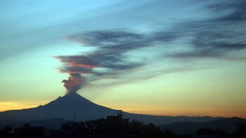El volcán Popocatépetl ha registrado