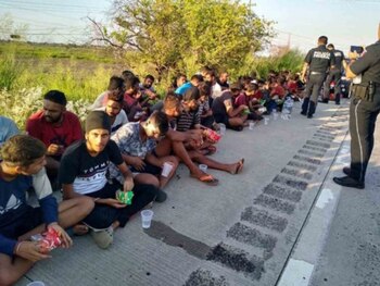 Los migrantes contaron su travesía,