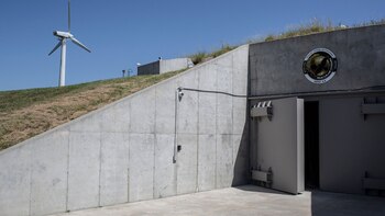 La entrada de Survival Condo,