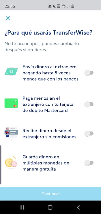 Posibilidades que brinda la app