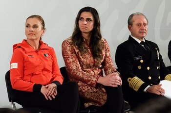 Ana Guevara estuvo presente en