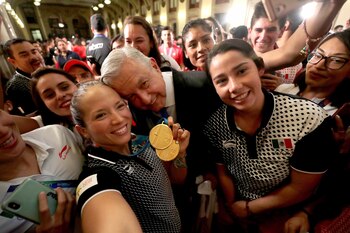 El presidente de México, en