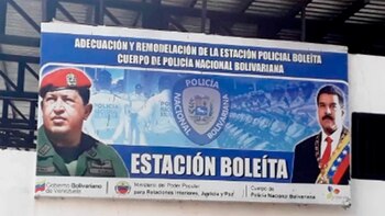 El frente del penal, con