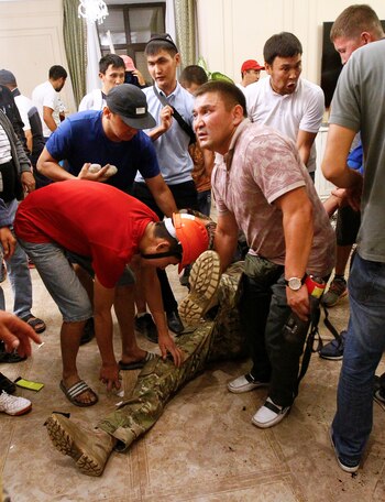 Los seguidores del ex presidente