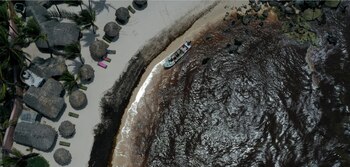 La costa de un complejo