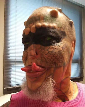 Quería ser un reptil desde